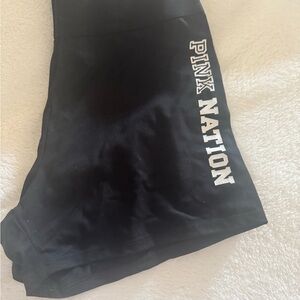 Pink Nation Black Shorts